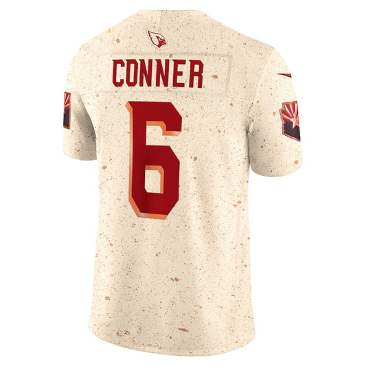 A.Cardinals #6 James Conner Player Rivalries Collection Vapor Limited Football Jerseys
