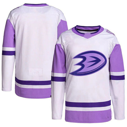 A.Ducks Blank Player Replica Stitched Hockey Jerseys
