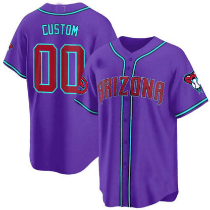 Custom A.Diamondbacks Cool Base Game Jersey V2 ¨C All Stitched Baseball Jerseys
