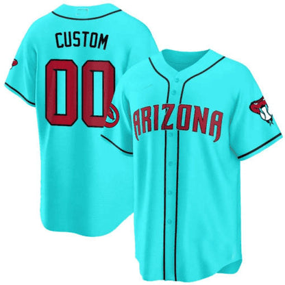 Custom A.Diamondbacks Cool Base Game Jersey V2 ¨C All Stitched Baseball Jerseys
