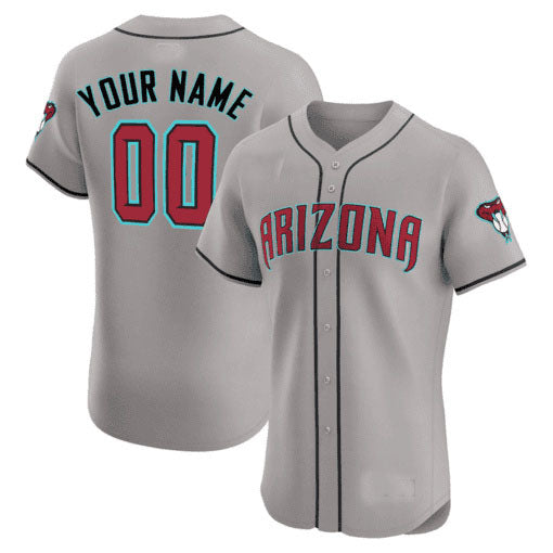 Custom A.Diamondbacks Flex Base Game Jersey ¨C Stitched Baseball Jerseys