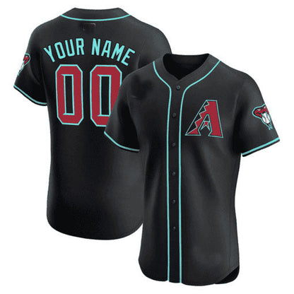 Custom A.Diamondbacks Flex Base Game Jersey ¨C Stitched Baseball Jerseys
