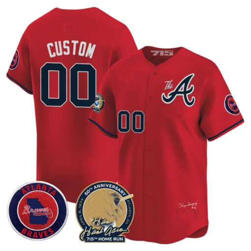 Custom A.Braves Vapor Premier Limited Stitched Baseball Jerseys