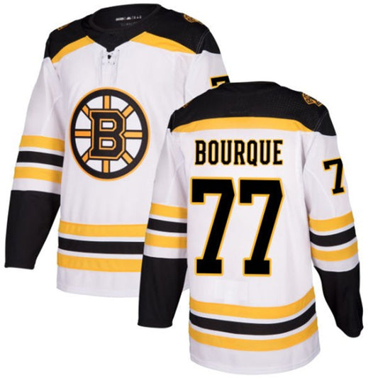 B.Bruins #77 Ray Bourque Player Fanatics Cream Breakaway Hockey Jerseys