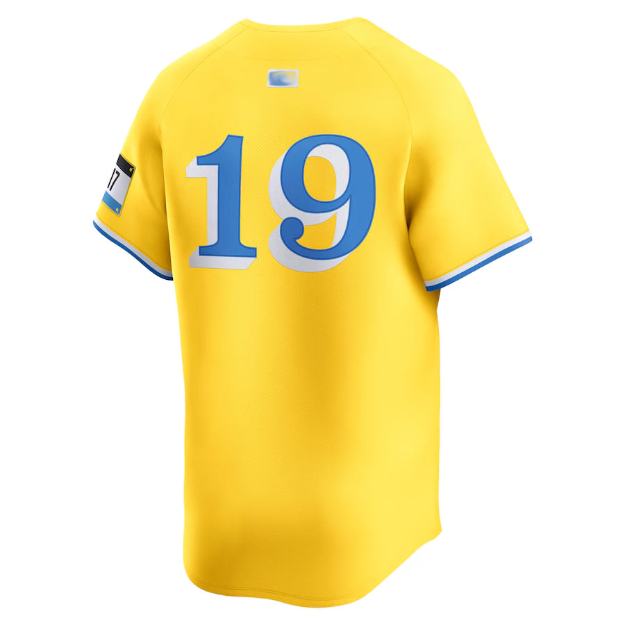B.Red Sox #19 Roman Anthony Player Gold City Connect Limited Baseball Jerseys