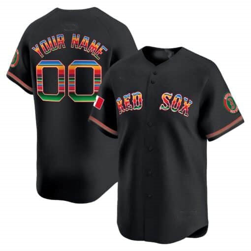 Custom B.Red Sox Mexico Vapor Premier Limited¨C All Stitched Baseball Jerseys