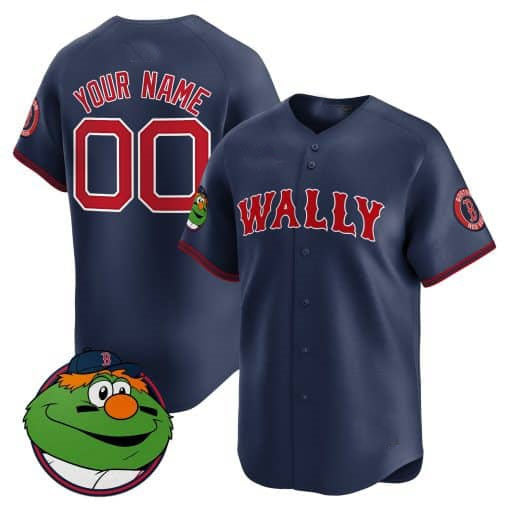 Custom B.Red Sox Wally Vapor Premier Limited¨C All Stitched Baseball Jerseys