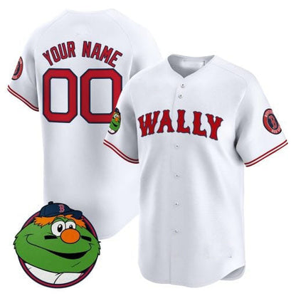 Custom B.Red Sox Wally Vapor Premier Limited¨C All Stitched Baseball Jerseys