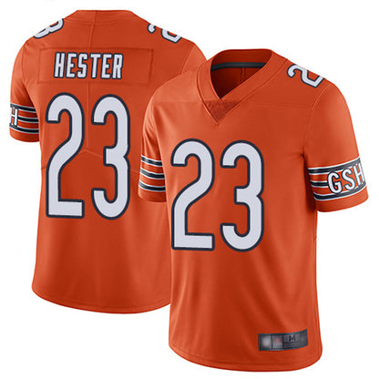 C.Bears #23 Devin Hester Player Orange Vapor Limited Game Football Jerseys