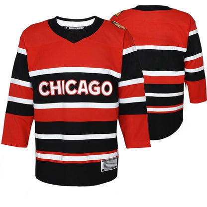 C.Blackhawks Blank Player Fanatics Reverse Retro Hockey Jerseys