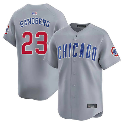 C.Cubs #23 Ryne Sandberg Player Road Vapor Limited Baseball Jerseys