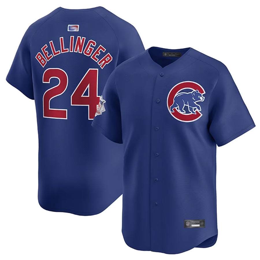 C.Cubs #24 Cody Bellinger Player Blue Limited Home Baseball Jerseys