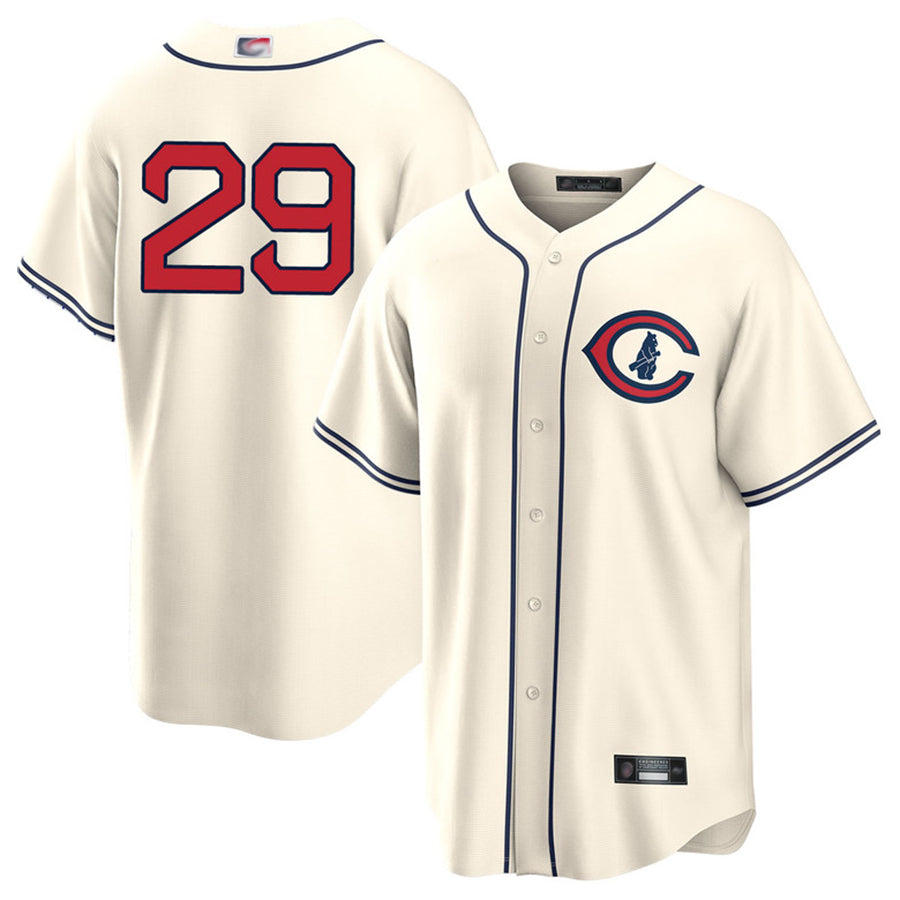 C.Cubs #29 Michael Busch Player Field of Dreams Baseball Jerseys