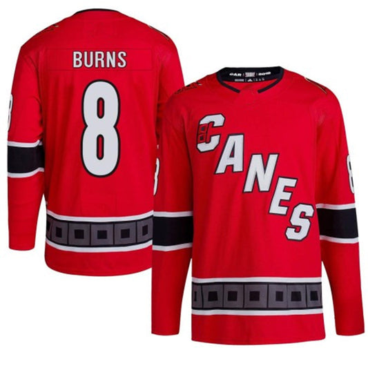 C.Hurricanes #8 Brent Burns Player Fanatics Special Edition 2.0 Breakaway Red Hockey Jerseys