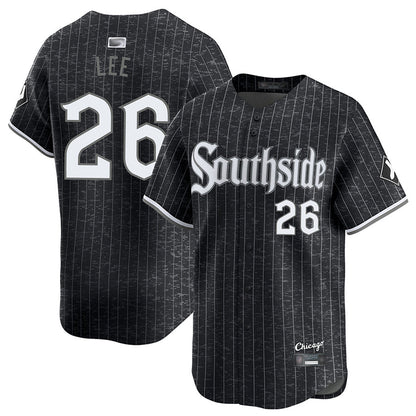C.White Sox #26 Korey Lee Player Black City Connect Limited Baseball Jerseys
