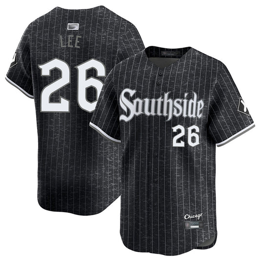 C.White Sox #26 Korey Lee Player Black City Connect Limited Baseball Jerseys