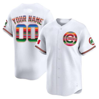 Custom C.Cubs Mexico Vapor Premier Limited¨C All Stitched Baseball Jerseys