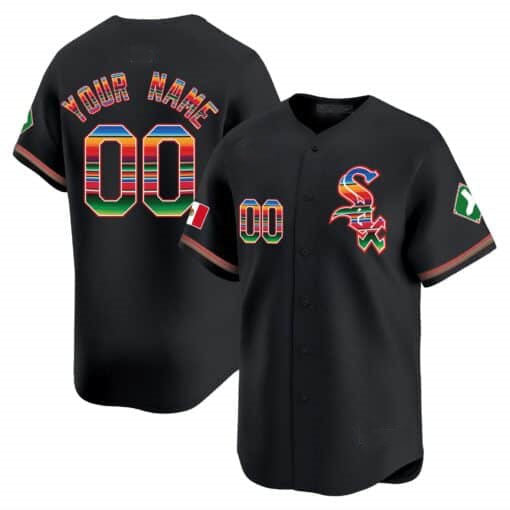Custom C.White Sox Mexico Vapor Premier Limited V2 Baseball Jerseys