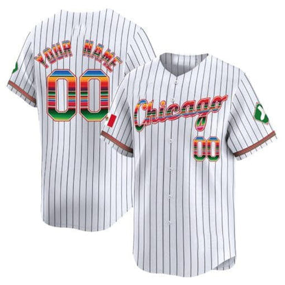Custom C.White Sox Mexico Vapor Premier Limited V3 Stitched Baseball Jerseys