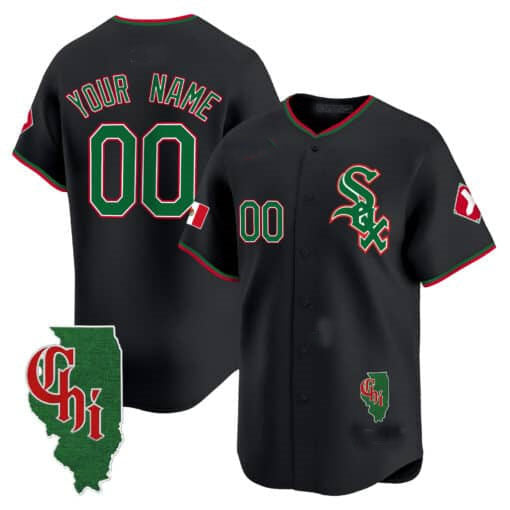 Custom C.White Sox Mexico Vapor Premier Limited Baseball Jerseys