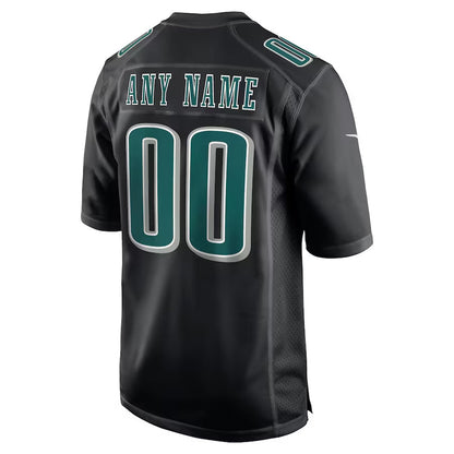 Custom P.Eagles Midnight Black Fashion Game Football Jerseys