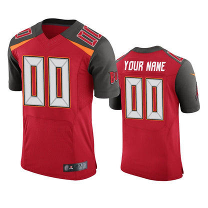 Custom TB.Buccaneers Red Game Football Jerseys