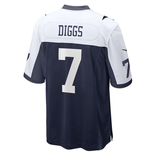 D.Cowboys #7 Trevon Diggs Player Navy Alternate Game Football Jerseys