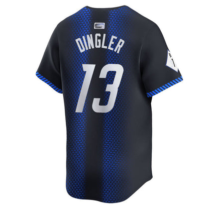 D.Tigers #13 Dillon Dingler Player City Connect Limited Baseball Jerseys