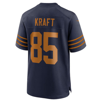 GB.Packers #85 Tucker Kraft Player Navy The 1923 Classic Game Football Jerseys