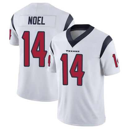 H.Texans #14 Jaylin Noel Player White Vapor Limited Football Jerseys