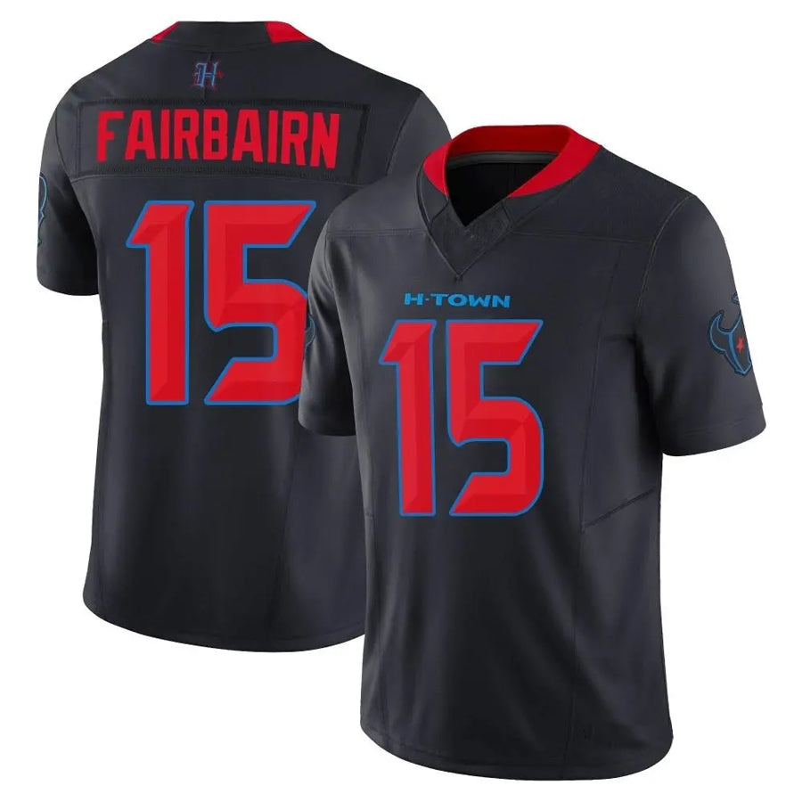 H.Texans #15 Ka'imi Fairbairn Player Navy Vapor F.U.S.E. Limited Football Jerseys
