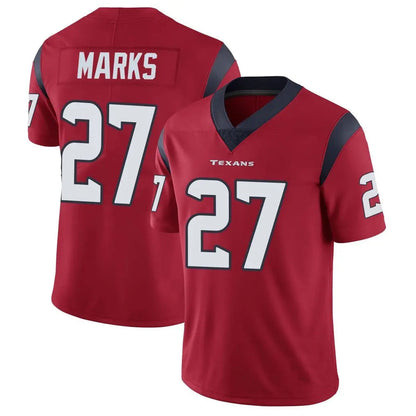 H.Texans #27 Woody Marks Player Red Vapor Limited Football Jerseys