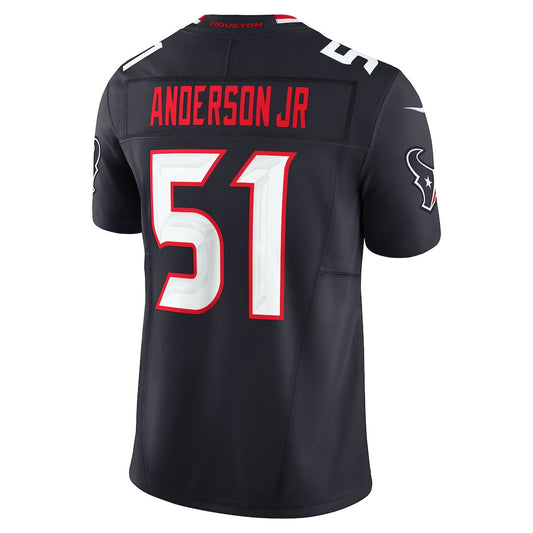 H.Texans #51 Will Anderson Jr. Player Navy Vapor F.U.S.E. Limited Football Jerseys