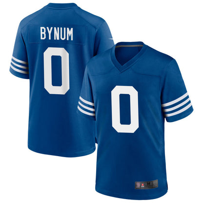 IN.Colts #0 Camryn Bynum Player Royal Limited Game Football Jerseys