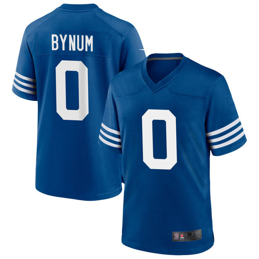 IN.Colts #0 Camryn Bynum Player Royal Limited Game Football Jerseys