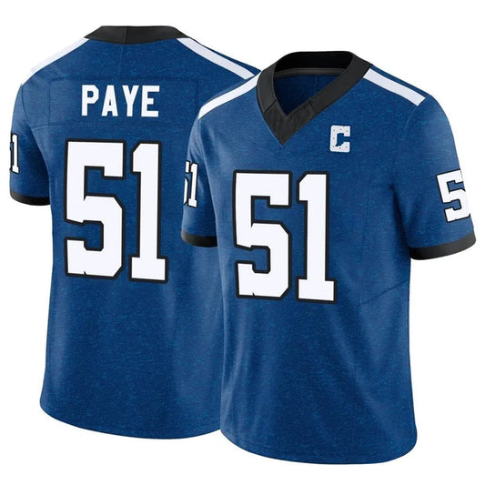 IN.Colts #51 Kwity Paye Player Royal Vapor F.U.S.E. Limited Football Jerseys