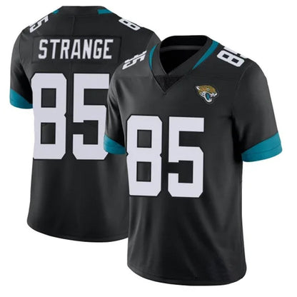 J.Jaguars #85 Brenton Strange Player Black Vapor Limited Football Jerseys