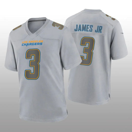 #3 Derwin James Jr. Player LA.Chargers Gray Game Football Jerseys
