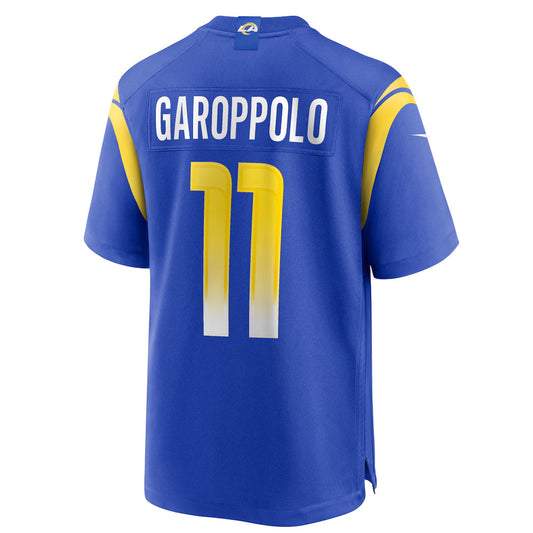 LA.Rams #11 Jimmy Garoppolo Player Royal Home Game Football Jerseys