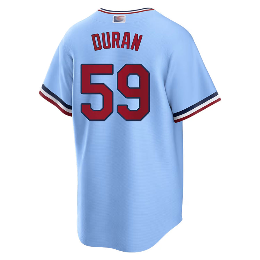 M.Twins #59 Jhoan Duran Player Cream Home Limited Baseball Jerseys