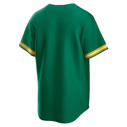 Athletics Blank Player Green Alternate Replica Baseball Jerseys