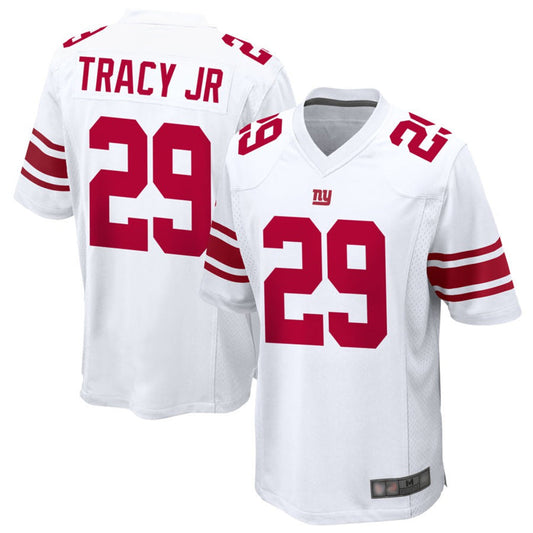NY.Giants #29 Tyrone Tracy Jr. Player White Game Football Jerseys