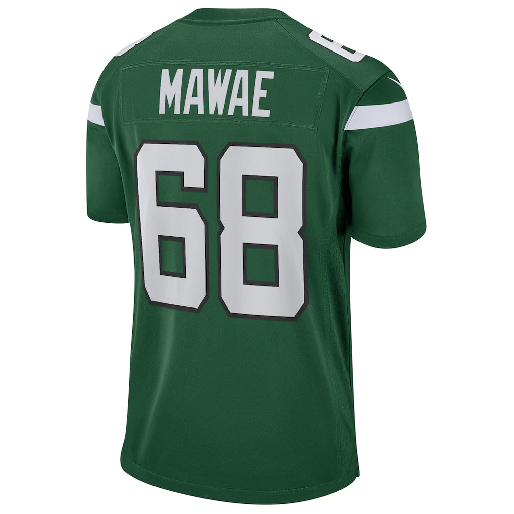 NY.Jets #68 Kevin Mawae Player Green Game Football Jerseys