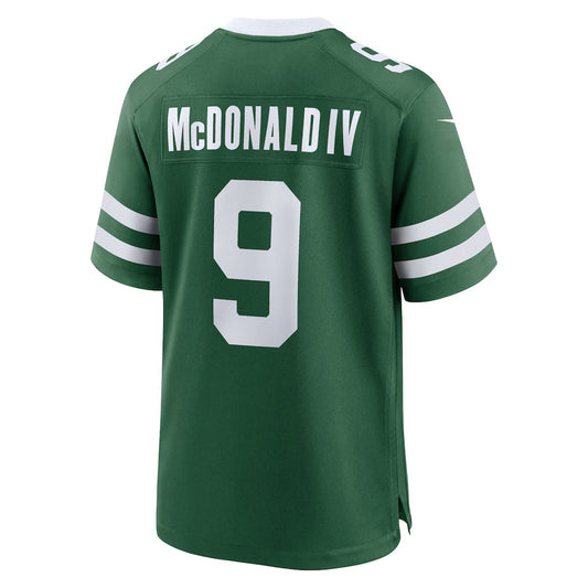 NY.Jets #9 Will McDonald IV Player Green Home Game Football Jerseys