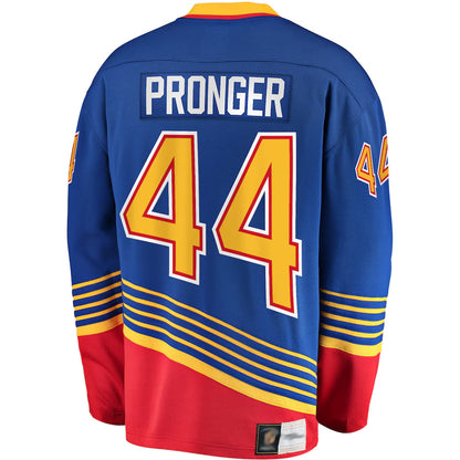 St. L.Blues #44 Chris Pronger Player Fanatics Breakaway Blue Hockey Jerseys