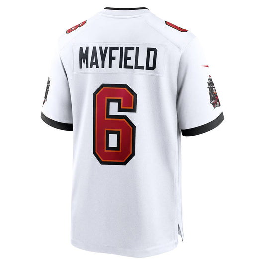 TB.Buccaneers #6 Baker Mayfield Player White Game Football Jerseys