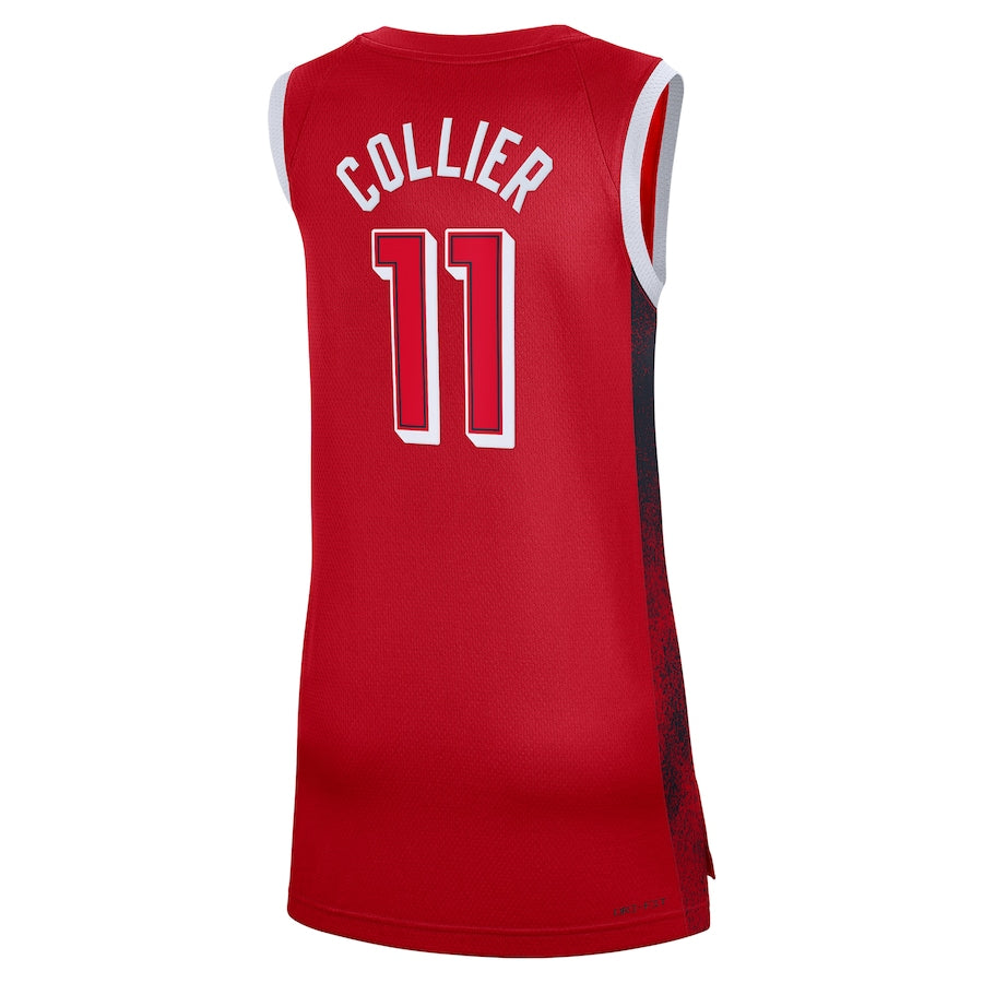 USA Basketball #11 Napheesa Collier Unisex Swingman Player Jersey - Red Stitched American Basketball Jersey