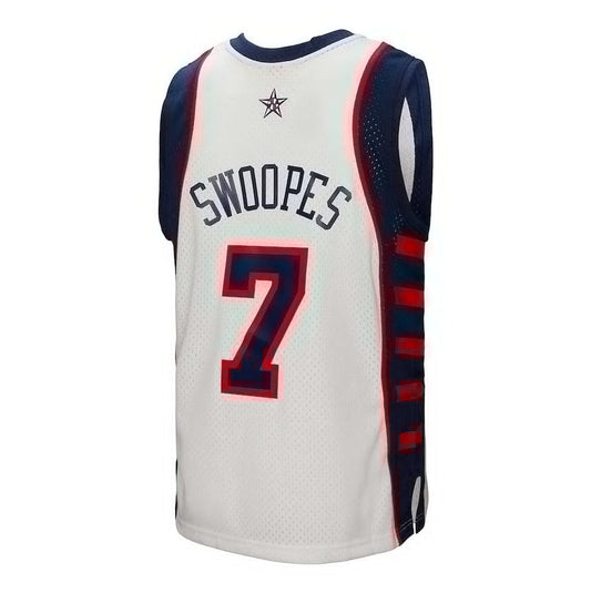 USA Basketball #7 Sheryl Swoopes Player 2004 Hardwood Classics Swingman Jersey - White American Basketball Jerseys